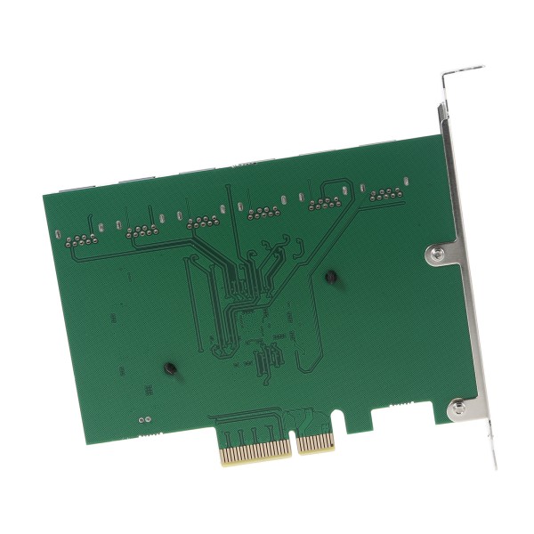 PCI-E till PCI-E Adapter 1 till 6 PCI-Express Slot 4x till 16x USB 3.0 Special Mining Riser Card Pcie Extender för BTC Mining