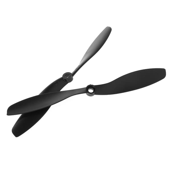 2st Plast 8045 Prop CW CCW Propellrar för RC Quadcopter Multirotor Flygplan Black