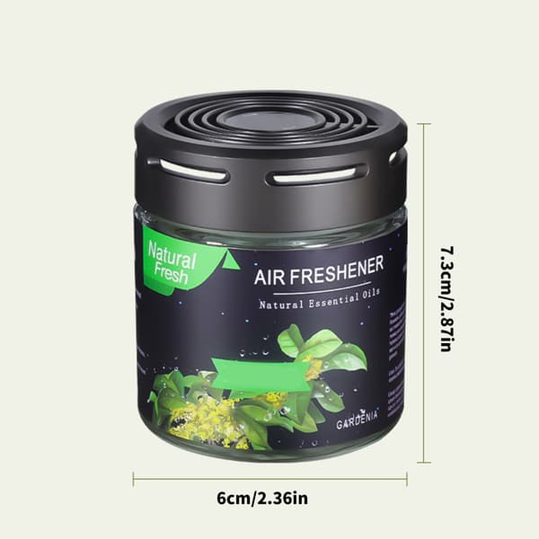 Bil Luftfrisker Solid Parfume Auto Duftspreder Solid Salve Dåser forest