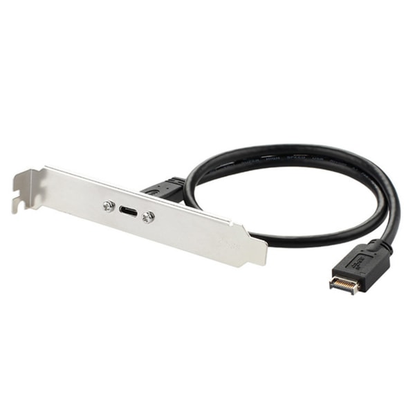 10 Gb USB 3.1 Frontpanel Header Typ E Hane Till Typ C Honkontaktkabel