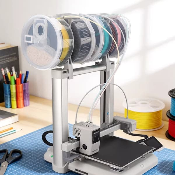 ABS-plast tørrboks for 3D-utskriftsmaterialer og små deler