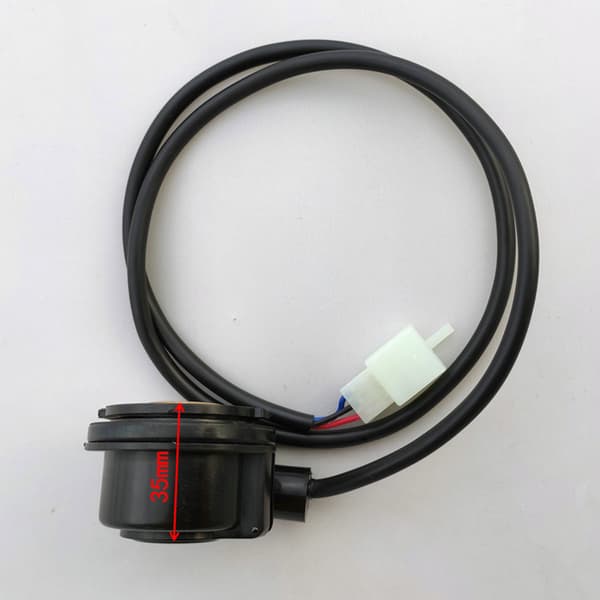 Motorcykel Sensor Kabel Odometer Wire med 4 Magneter til Speedometer Tachometer