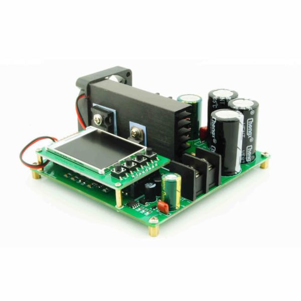 Numerisk kontrollregulator DC 9V-60V till 10V-120V 15A 900W Boost Converter Constant Step Up Module Power