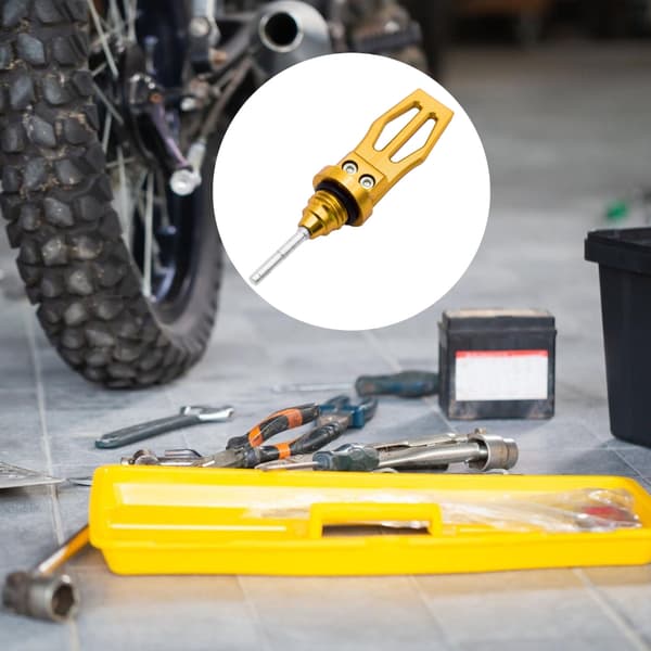 Högfast legering Universal Motorcykel Uppgraderad Komponent Snabbkopplingsdesign Silver