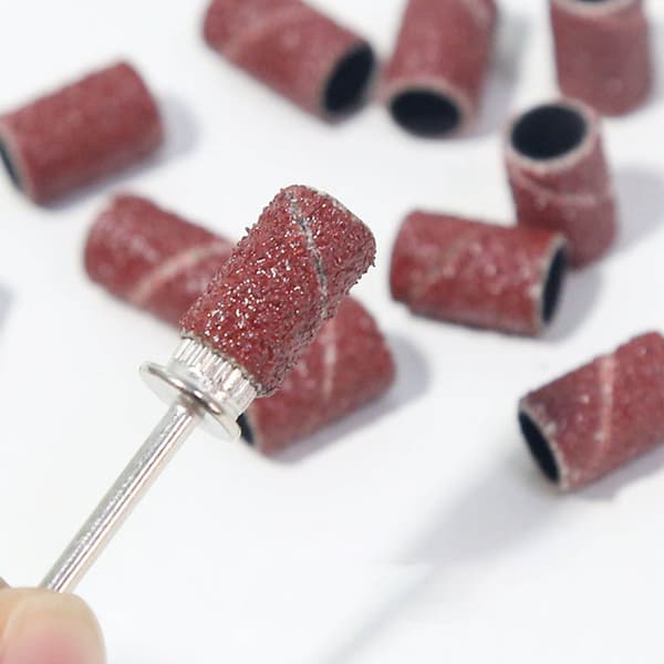 75 stk. neglekunst slibebåndssæt til negleboremaskinebits manicure pedicure