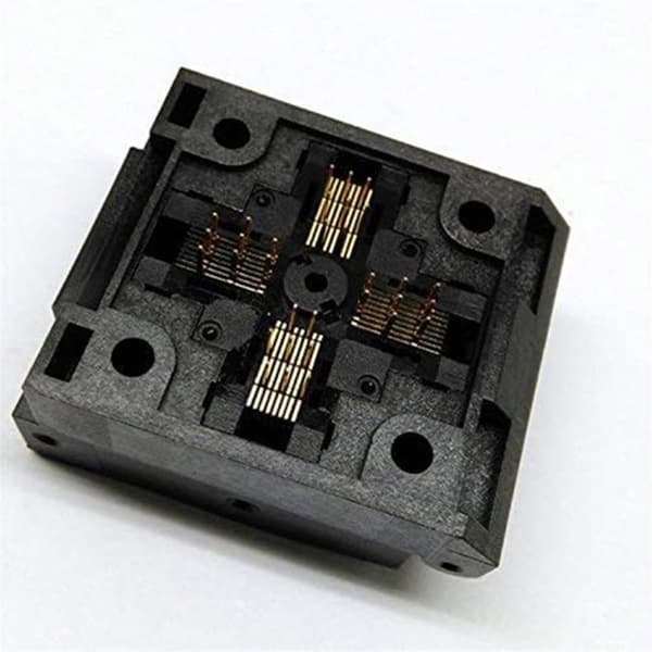 QFP32 Flip Lid Programmeringskontakt Testkontakt 0,5 mm plass for IC-testing