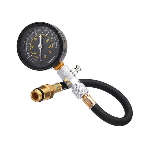 Motor Kompression Cylinder Tryktester Måler Lækagedetektor Sæt S