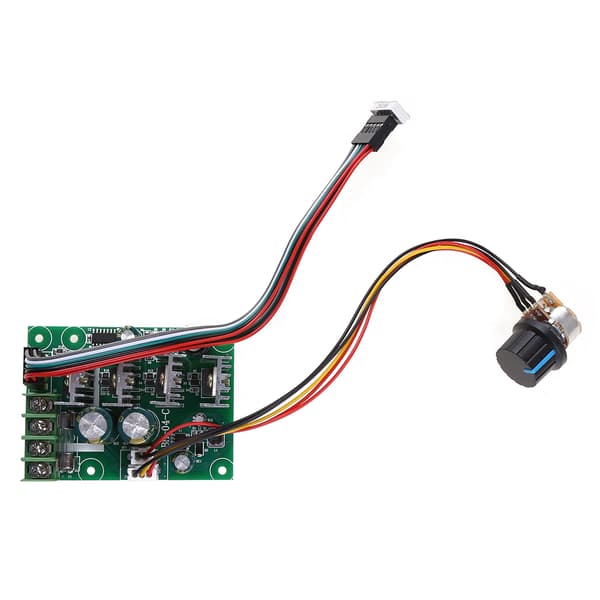 30A for DC 6-60V PWM Motorhastighetskontrollerkort Dimmer Strømregulator+Display