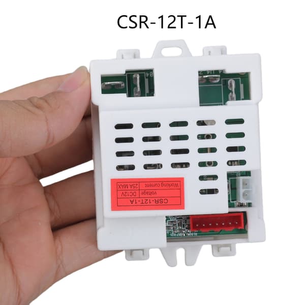 Universell 12V mottakerkort for elektriske lekebiler for barn