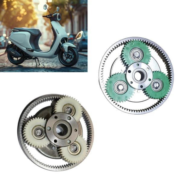 Kraftigt, holdbart 36T motorgear-sæt til flere E-cykel-scooter-modeller A