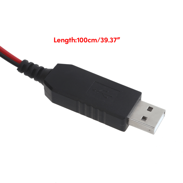 USB till 3V CR2032 Dummy batteriladdningskabel med strömbrytare Byte CR2032 3V batteri för CR2032 drivna enheter