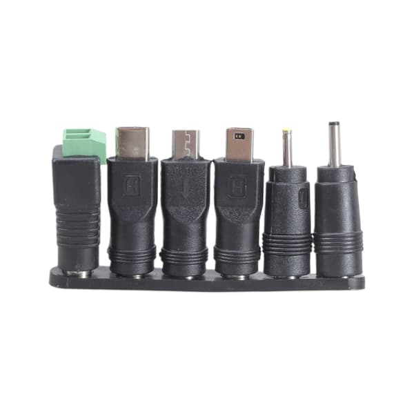 USB til DC5521 Strømkabel 5V DC5.5x2.1mm Ladekabel Inkluderer 13 Tips