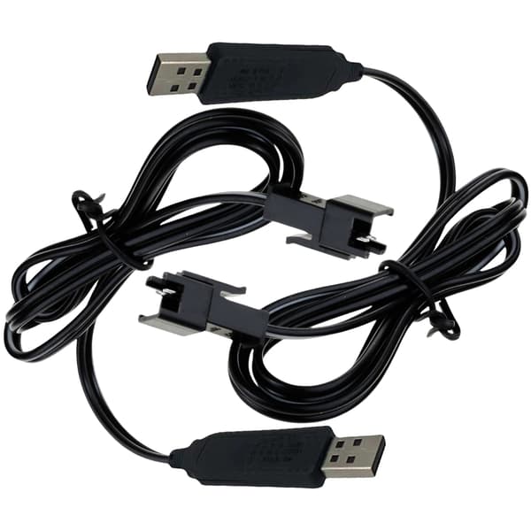 USB-ladekabel for 3,7V litiumbatterilader SM2.0-2P Forward for bil