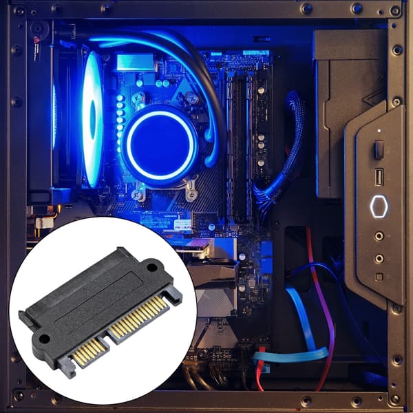 SFF-8482 SASs til Satas Bro Adapter Optimalisert For Dataintensive Applikasjoner