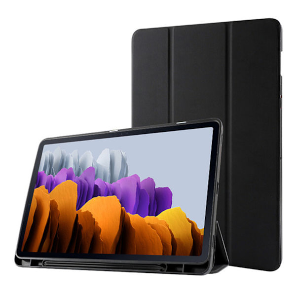 Fuld Beskyttende Tablet Cover TPU Læder Cover med Blyantholder Auto Vågn/Sov Funktion til - S7 11\" S7 FE S7 Plus
