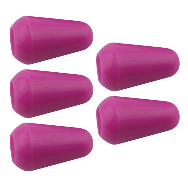 5× Gitarr Switch Tip 3/5 Vägs Toggle Switch Knopp Tip Cap Plast för Elgitarr Plast Elgitarr Tillbehör