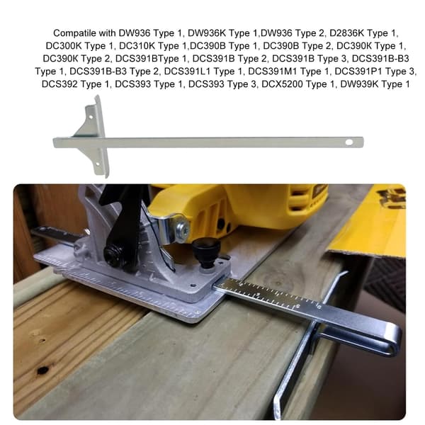 381091-00 Parallelanslag Udskiftning til DCS391B DCS393 DC390B1 Industriel Sav