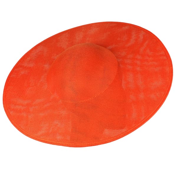 Fascinator Hattbase Bryllupshodeplagg Støtte for Kvinner Ideelt DIY Tilbehør orange