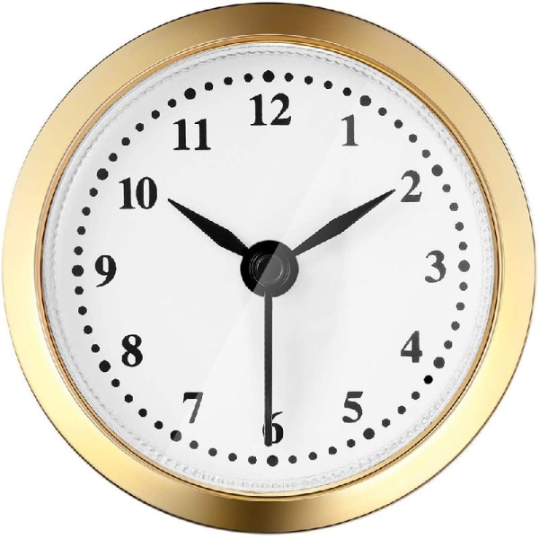 Classic Clock Craft Quartz Movement Round Clocks for Head Insert Arabic Word Clo