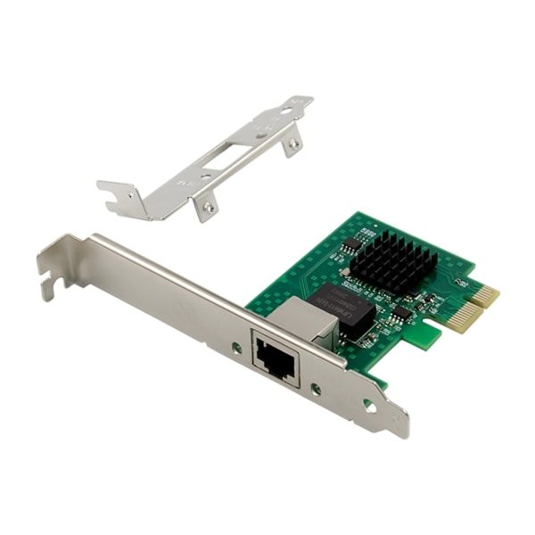 2,5 GBps I225-V nätverksadapter PCI-e X1 10/100/1000 Mbps PCI-Fit för Express-Gigabit Ethernet Card-LAN Controller Support