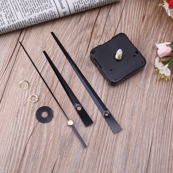 Quartz Klocka Urverk Mekanism Motor Visare Kit Batteridriven DIY Reparationsbyte