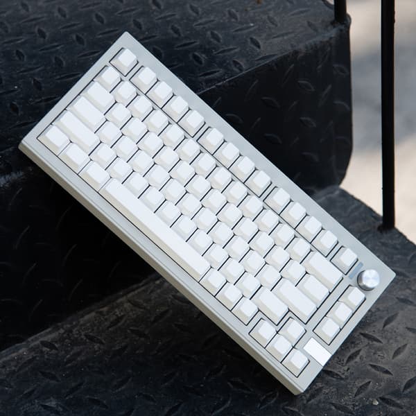 CherryHeight Keycaps PBT for 137Keys Keyboard Minimalistisk Hvit Blank Keycap