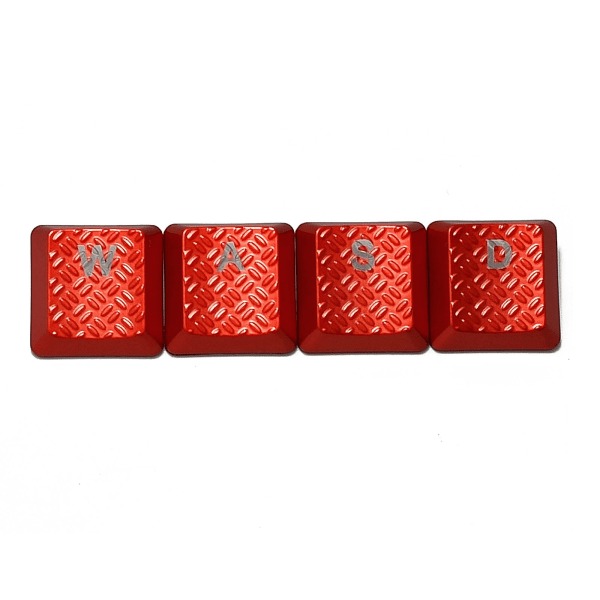 Gör-det-själv anpassade tangentbordstangenter 4st ABS Bakgrundsbelyst GL Taktil Switch Keycap för med textur Cover för G913 G915 G813 Black B