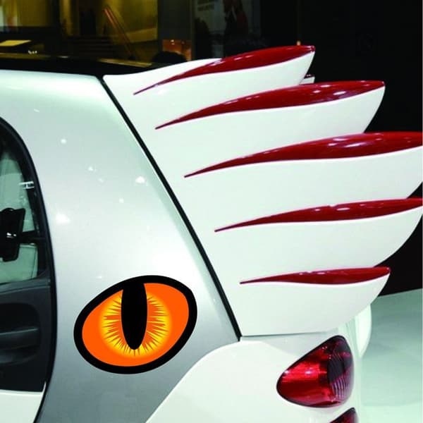 3D Design Bilmærkater Skjuler Ridser Reflekterende Automærkater B