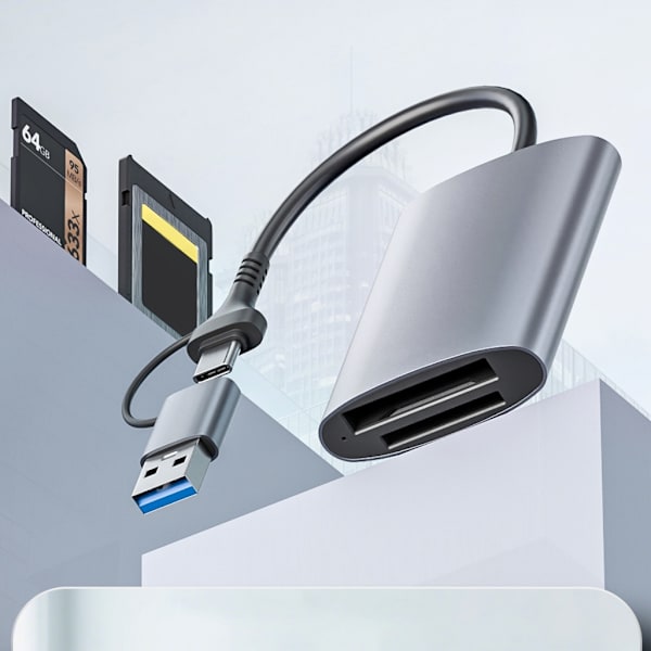 CFast Minneskortläsare USB3.2 Typ C Adaptrar För Window Android System