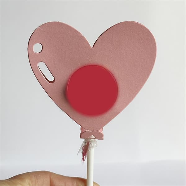 Hjärtformade stansmallar i kolstål för scrapbooking