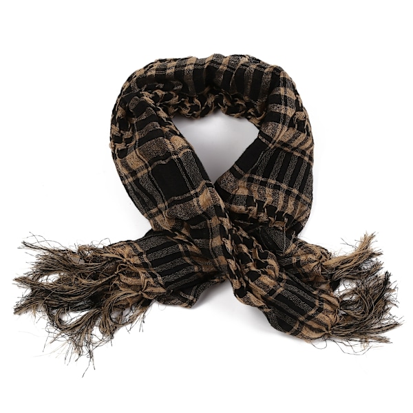 Military Keffiyeh Arab Scarf Jakt Cykelsjal för Head Wrap Army Camo Mud Color
