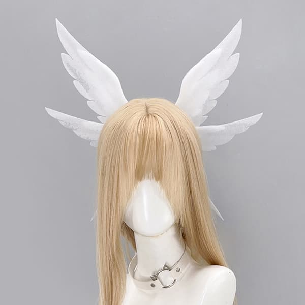 Englevinge hårspenne hårstyling hodeplagg for cosplayfester musikkfestival