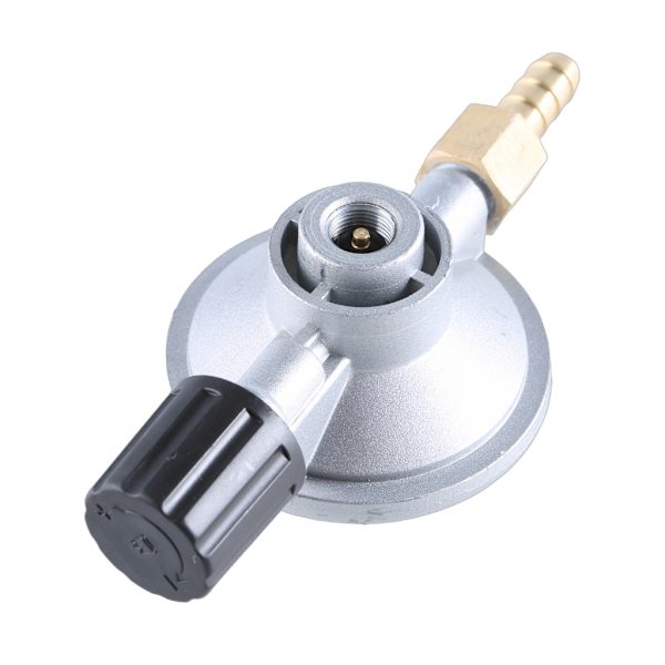 Justerbart flöde lågtrycks propanregulator camping gastankar adapter 37mbar