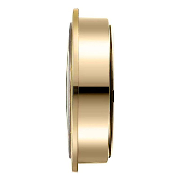 Mini Clock Insert 2,4 tum 61 mm rund kvartsklocka Fit-up rörelse miniatyr Gold