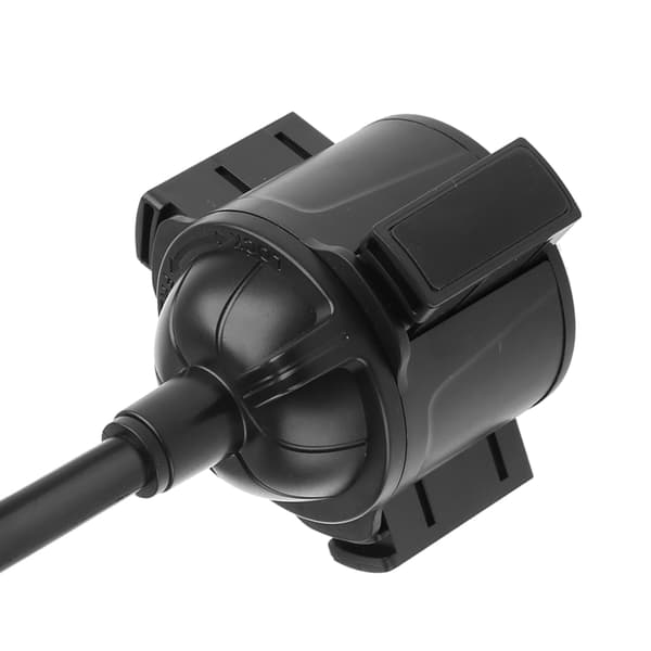 5V USB-vifte Justerbar Svanenhals Stor Vind 3 Hastighetskontroll Bil Koppholder Vifte