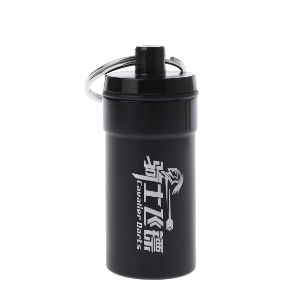 Soft Dart för Head Tip Points Förvaring för case Portable Carry Box Flights Protec Black