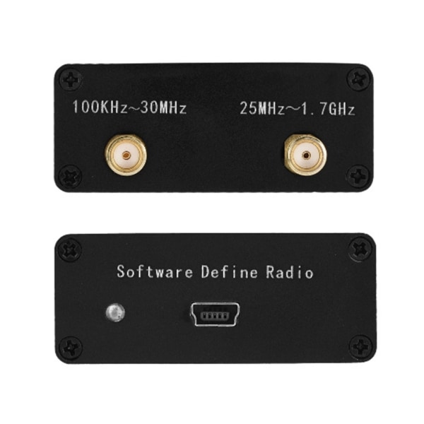 100Khz-1,7Ghz fullbands RTL-SDR USB -tuner radiomottagare för AM, FM (NFM, WFM), CW, DSB-, LSB USB demodulering