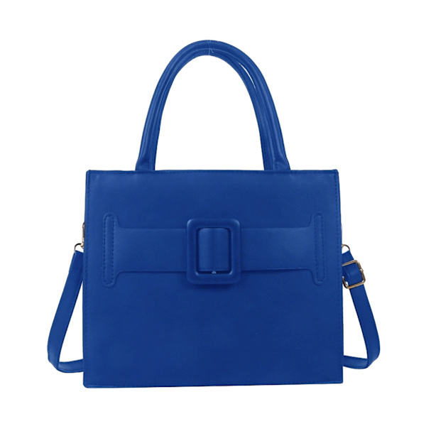 Dame PU Læder Skuldertaske Ensfarvet Crossbody Messenger Taske Dame Top Håndtag Håndtasker Stor Kapacitet Casual Taske