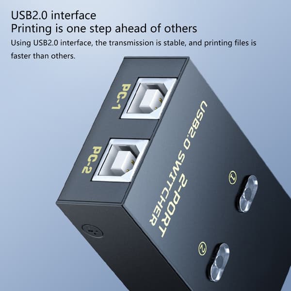 Højkompatibel USB-printeromskifter til problemfri brug af flere enheder