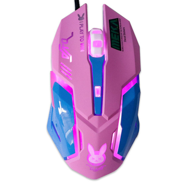 USB Trådbunden Mus Ergonomisk LED Optisk Gaming Dator Mus för PC Laptop Notebook