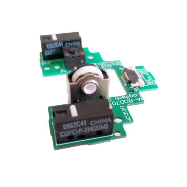 1 st Tangentbordsknapp PCB - Moderkort för Logitech GPW Trådlös Mus Tillbehör Montering Micro Switch D2FC-F-K 50M