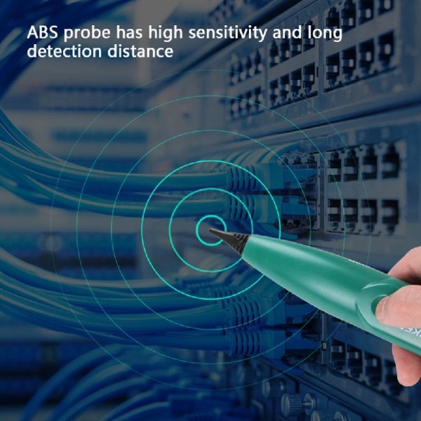 Wire Tracker- Telefonlinje Nätverkskabel Tester Line Finder RJ11 RJ45 Ethernet-LAN Kabel Toner Nätverksreparationsverktyg