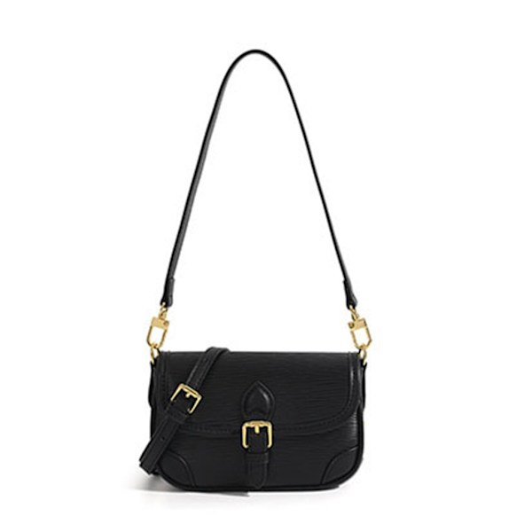 Dam PU-Läder Crossbody Väska Allmatchande Axelväska Enkel Messenger Väska Flickor Liten Fyrkantig Väska Dam Casual Väska