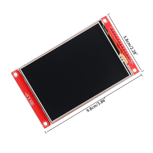 3,5 tum 480x320 SPI TFT LCD seriell modul skärm med för pekskärm Dr