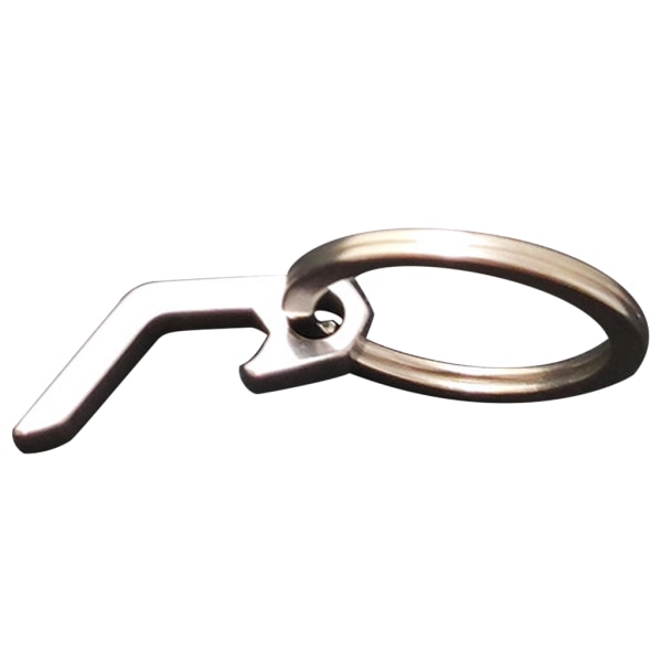 Rostfri Öl Flasköppnare Nyckelring Mini Flasköppnare Rolig Pocket Keyring Pocket Beer Flasköppnare Söta hängen 1