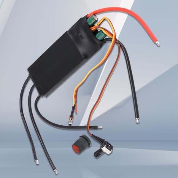 Kraftig 1000W DC6-24V børsteløs motorhastighetskontroller med potensiometer