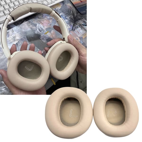 1 par erstatningsøreputer for W860NB støydempende headset Black protein skin