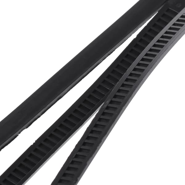 30 stk. Nylon Sort Bil Auto Kabelrem Push Mount Wire Tie Holder Clip Klemme