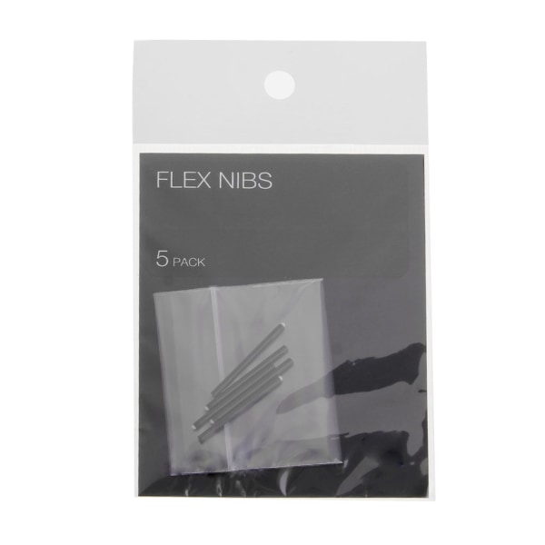 5 stk. fleksible pennetupper for Wacom Intuos grafisk tegnebrett, pennespisser, erstatningstupp
