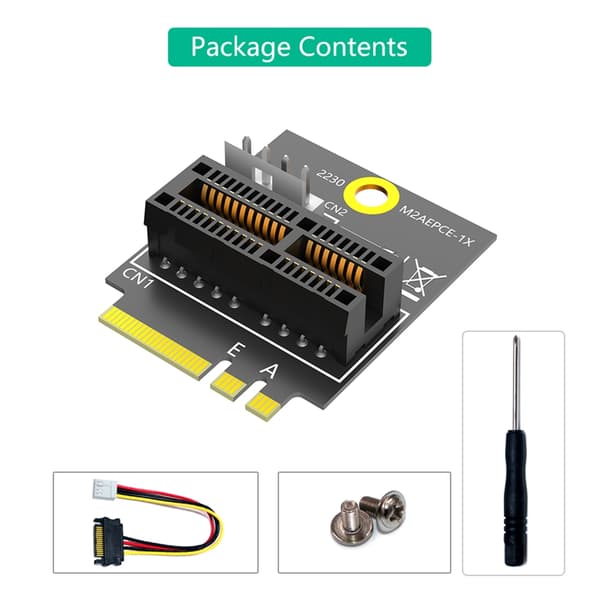 Avanceret PCIE 1X til M.2 Key B Adapter for problemfri integration